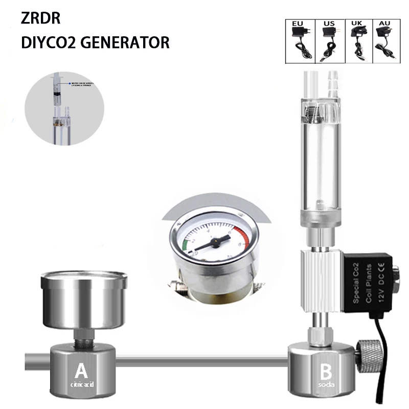 Aquarium Plant Order - Aquarium DIY CO2 Reactor Generator System