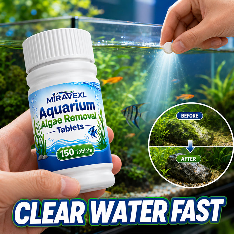 Aquarium Plant Order - MIRAVEXL 150 Aquarium Algae Removal Tablets,