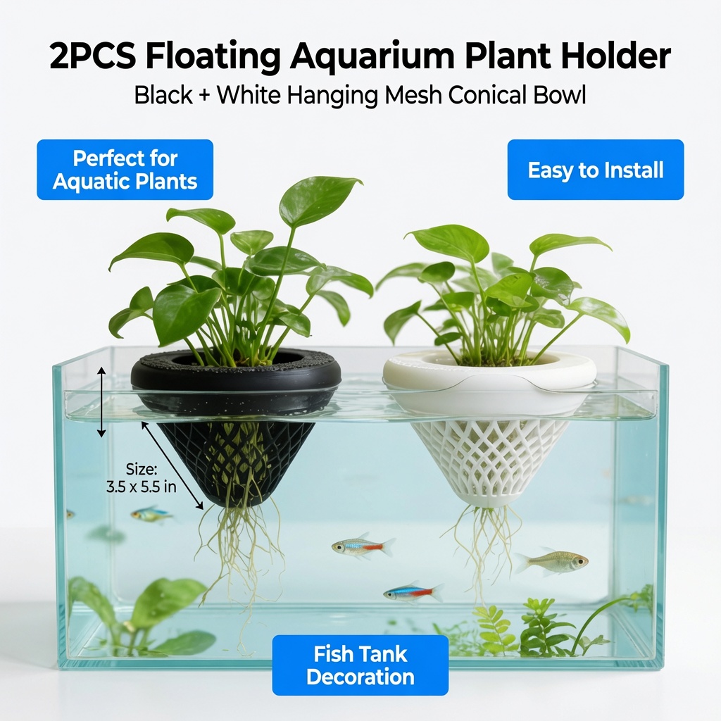 2PCS Floating Aquarium Plant H - Aquarium Plant Growth 评论和价格