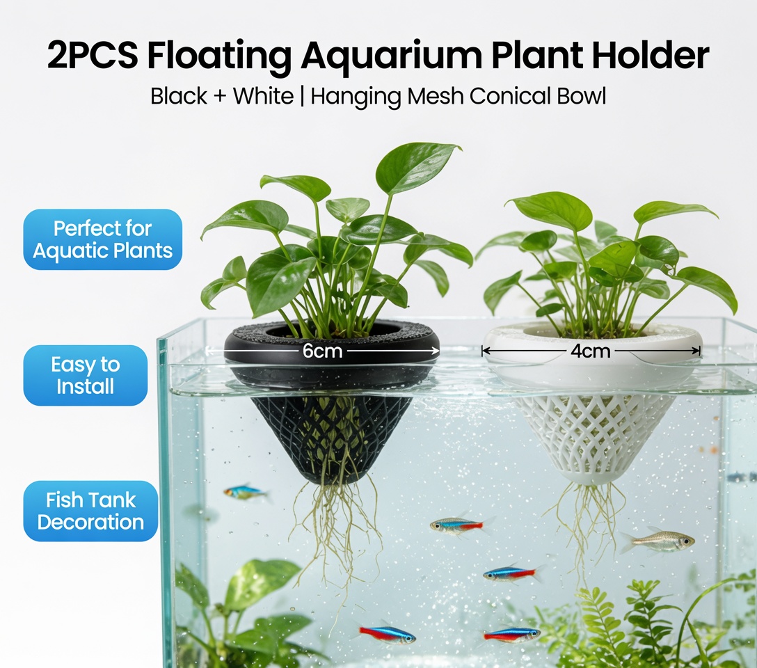 2PCS Floating Aquarium Plant H - Aquarium Plant Growth 评论和价格