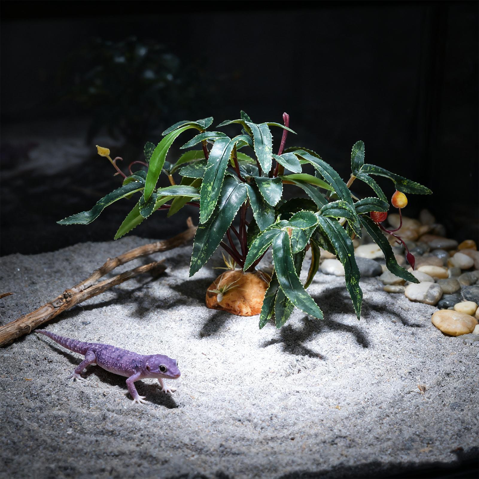 Fake Reptile Plants Snake Tank - Aquarium Planted Tank 评论和价格