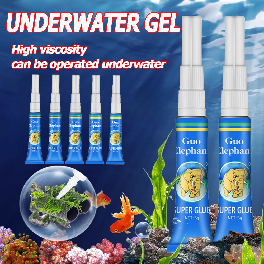 3/5/10Pcs Fish Tank Landscapin - Aquarium Plant Glue Gel 评论和价格