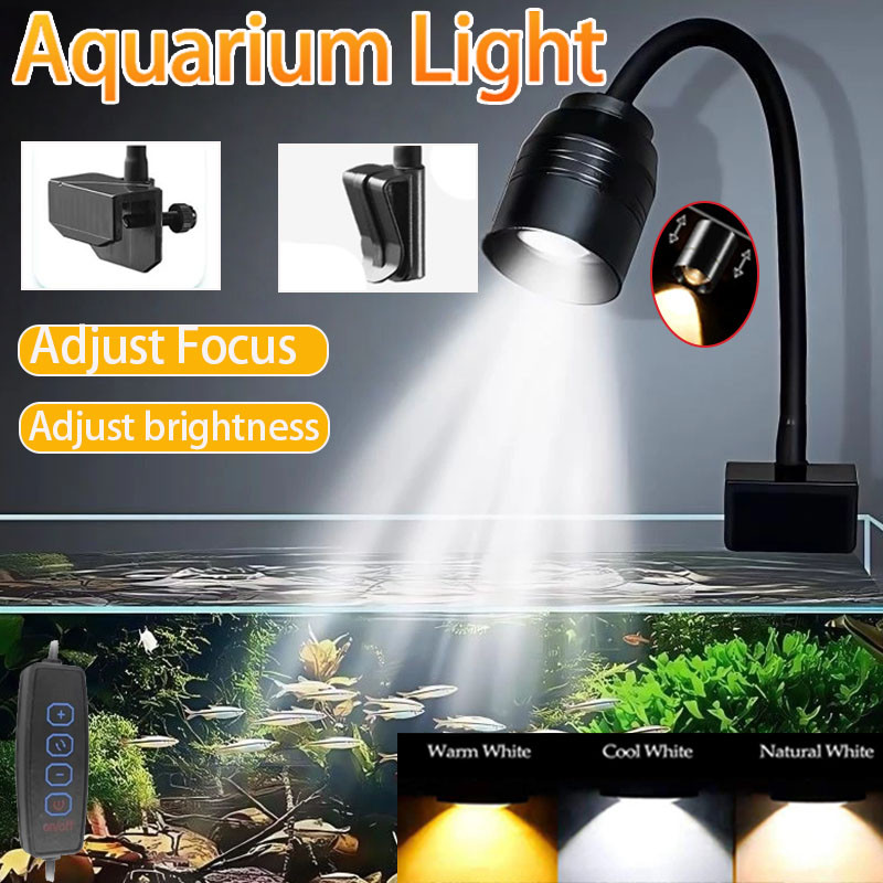 USB Aquarium Light Lighting pl - Aquarium Plant Growth 评论和价格