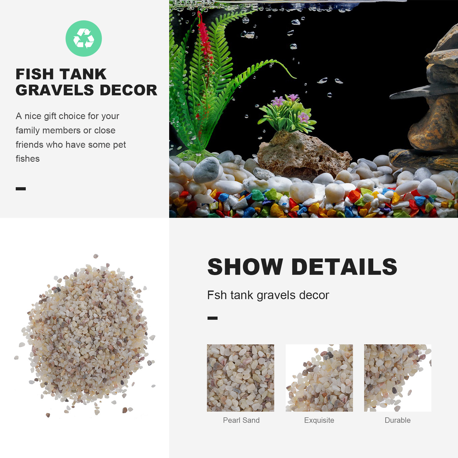 1Set High Quality Aquarium Gra - Planted Aquarium With Gravel 评论和价格