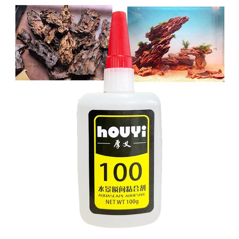 50/100g Fish Tank Landscaping  - Aquarium Plant Glue Gel 评论和价格