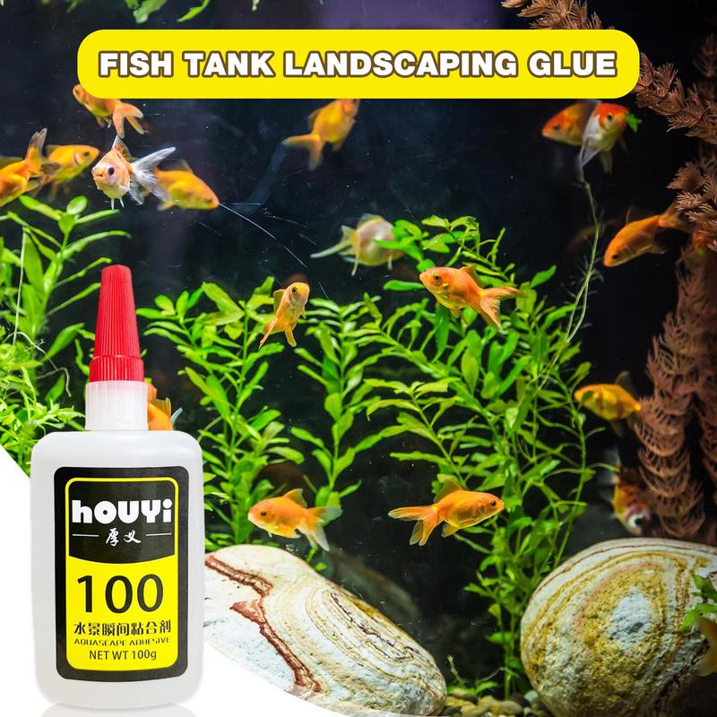 50/100g Fish Tank Landscaping  - Aquarium Plant Glue Gel 评论和价格