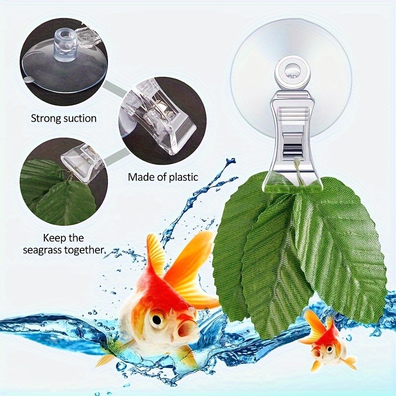 8pcs Fish Seaweed Clip Plant S - Aquarium Plant Order 评论和价格