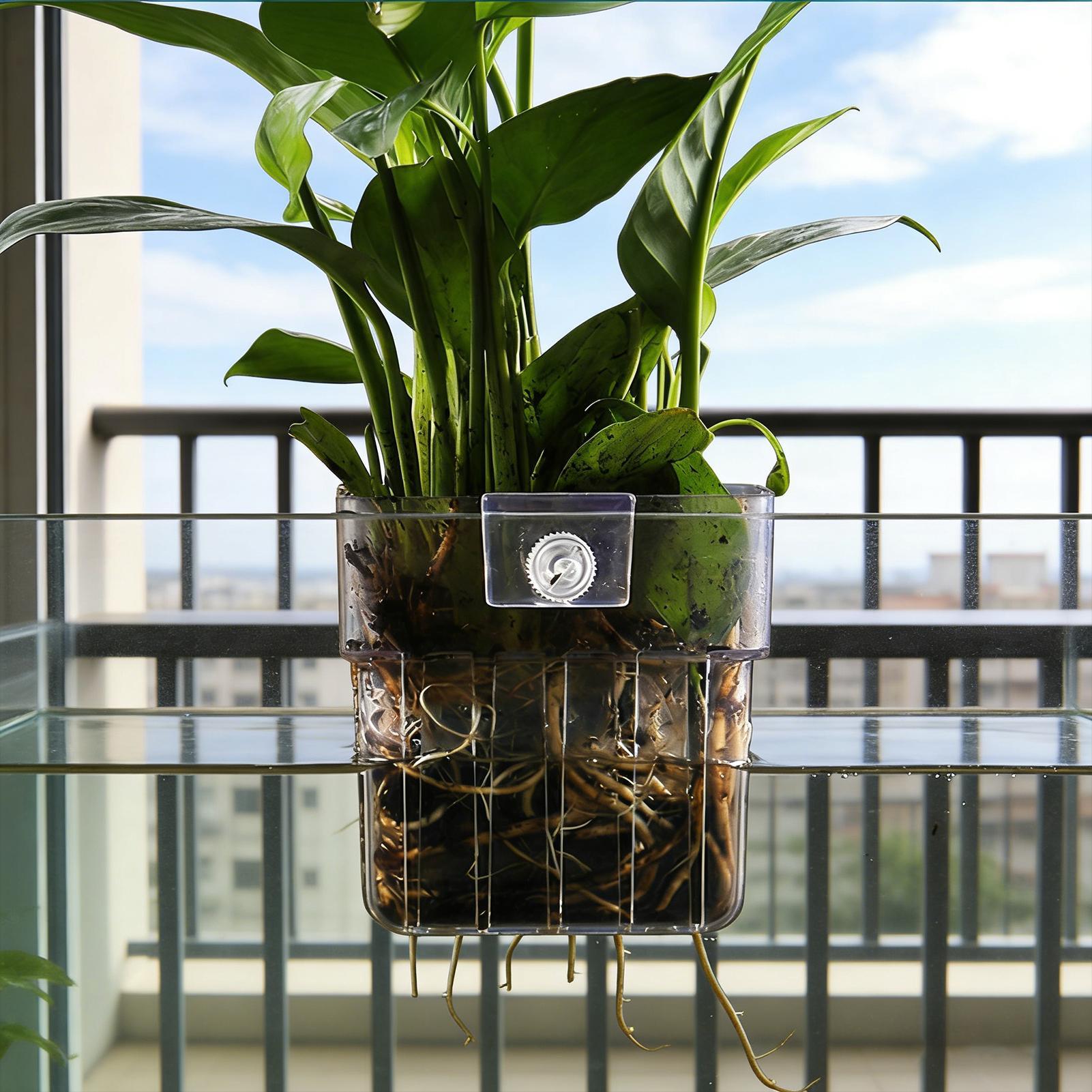 Transparent Hangable Aquarium  - Aquarium Plant Growth 评论和价格