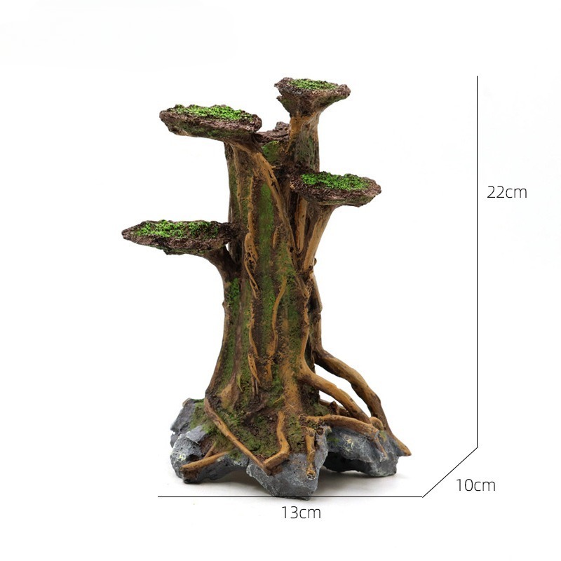 Artificial Moss Tree Driftwood - Planted Aquarium Aquascape 评论和价格