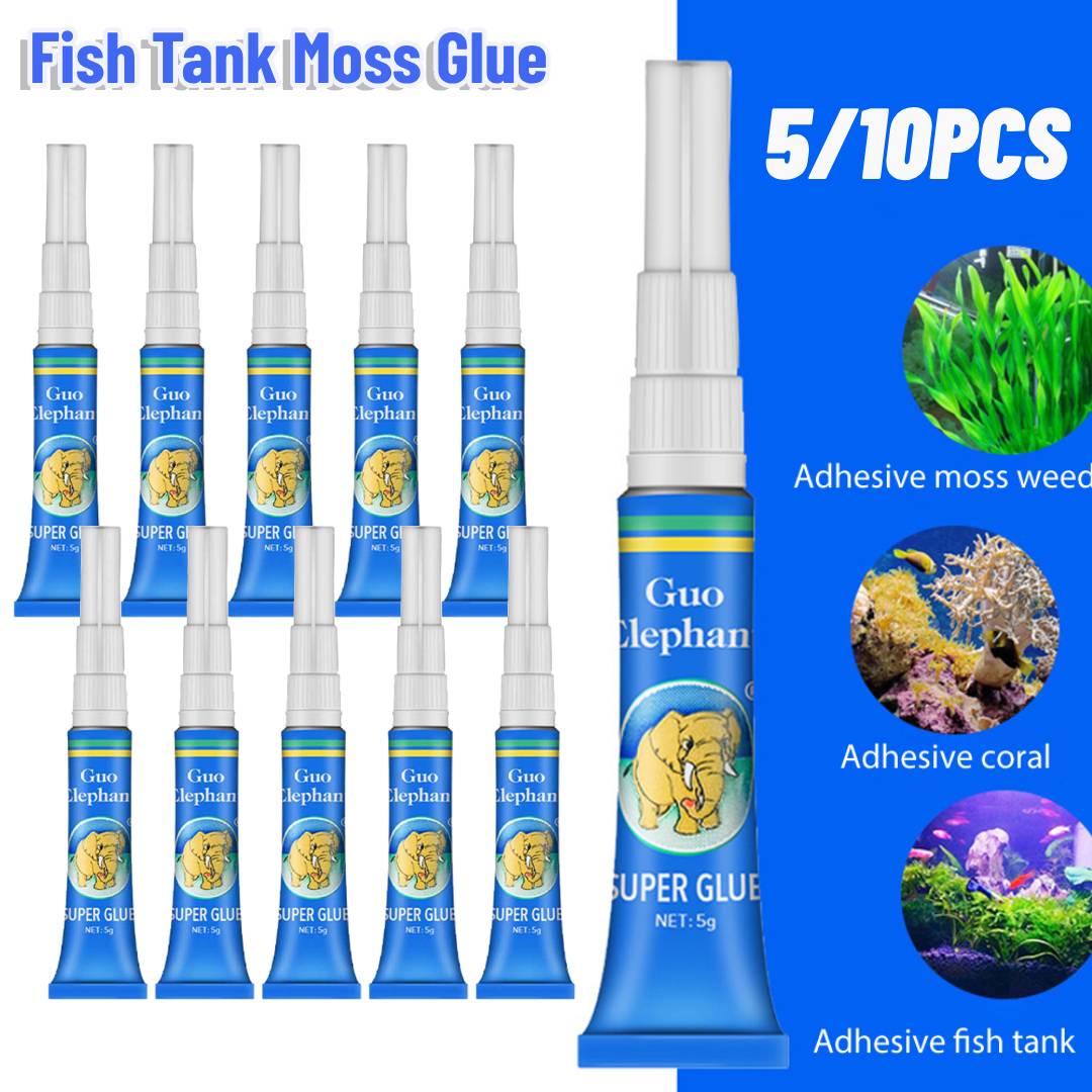 20-5Pcs Fish Tank Landscaping  - Aquarium Plant Glue Gel 评论和价格