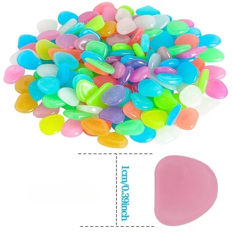 50-200pcs Glow in The Dark Peb - Aquarium Plant Growth 评论和价格