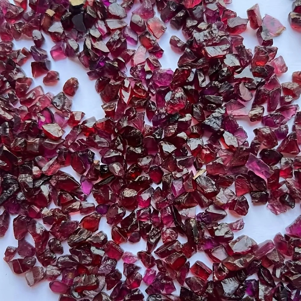 Natural Raw Garnet Gemstone Ch - Planted Aquarium With Gravel 评论和价格