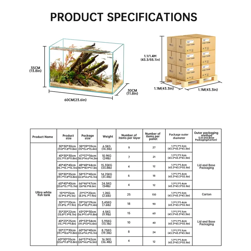 YEE Factory Wholesale ultra cl - Aquarium Plant Factory 评论和价格
