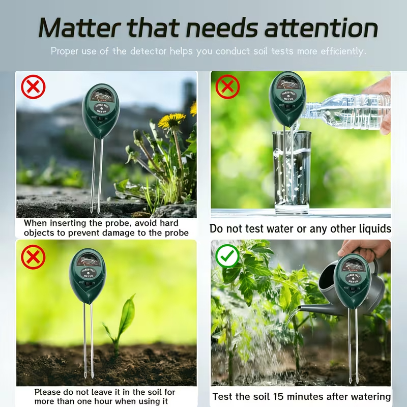 3-in-1 Soil Tester (Moisture,  - Tissue Culture Plant 评论和价格