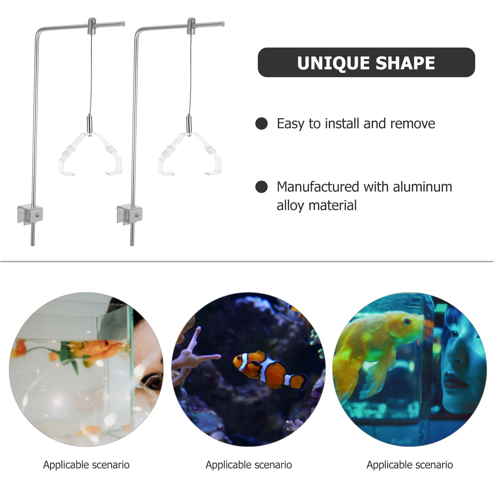 2pcs Aquarium Light Holder Wit - Aquarium Planted Tank 评论和价格