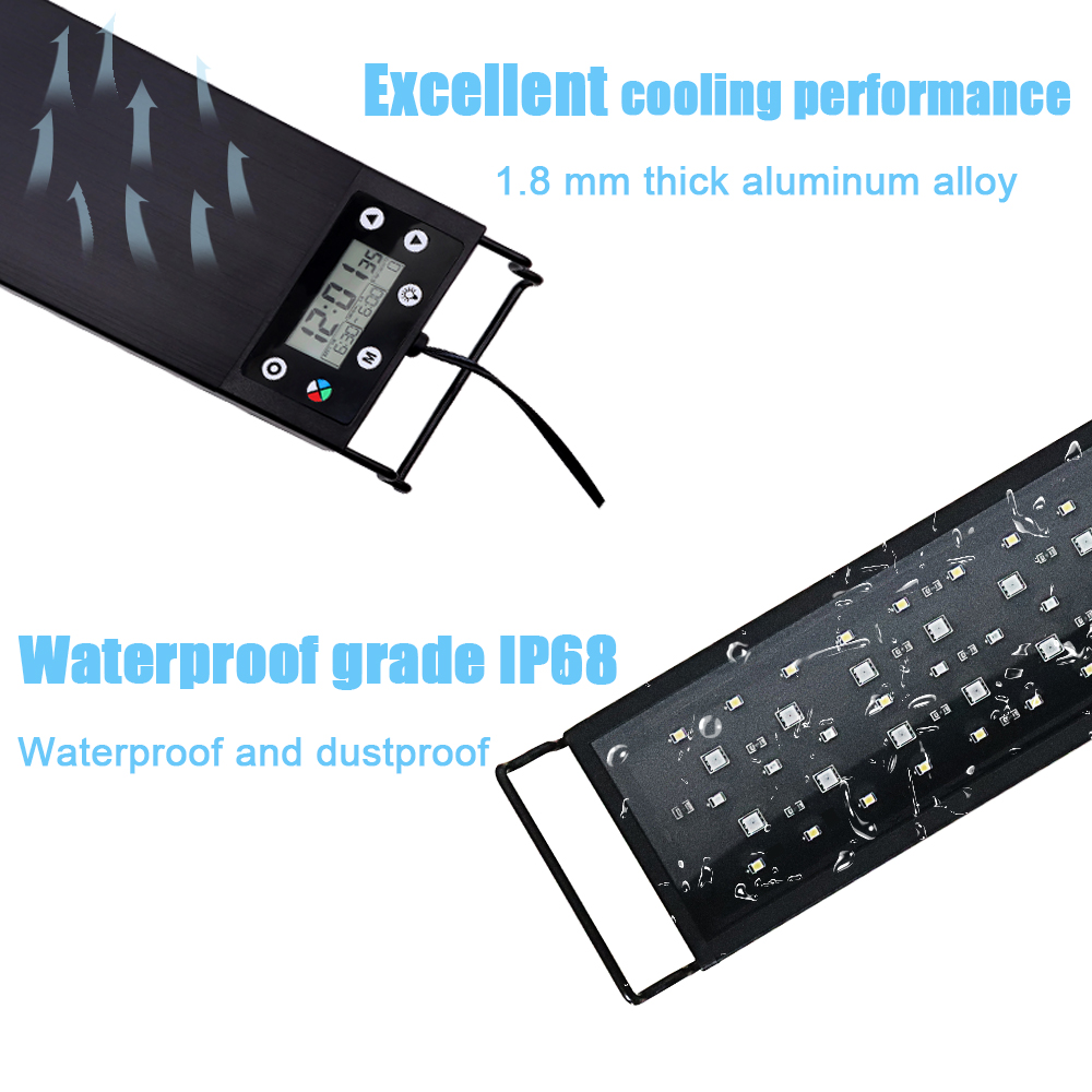 30-60cm Fish Tank 24/7 Full Sp - Aquarium Plant Growth 评论和价格